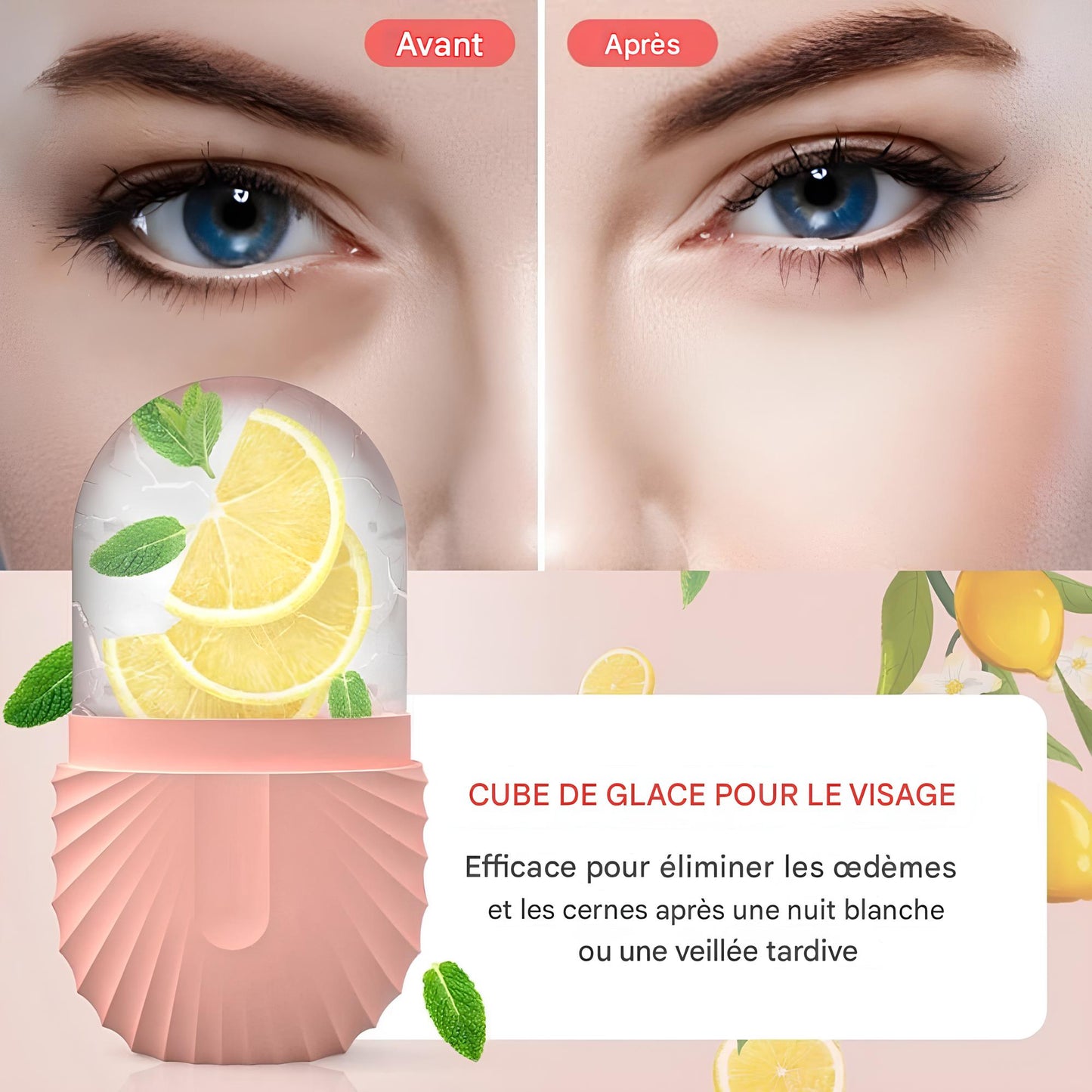 Moule à Glaçons Visage